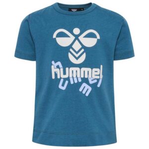 Hummel Dream Short Sleeve T-shirt Azul 6-9 Months Niño