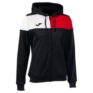 Joma Crew V Full Zip Sweatshirt Negro 11-12 Years Niño