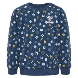 Hummel Happy You Sweatshirt Azul 6-9 Months Niño