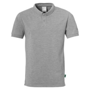 Uhlsport Essential Prime Short Sleeve Polo Gris XL Hombre