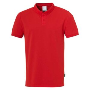 Uhlsport Essential Prime Short Sleeve Polo Rojo M Hombre