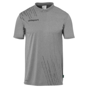 Uhlsport Score 26 Poly Short Sleeve Polo Gris 13-14 Years Niño