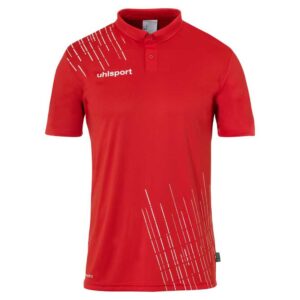 Uhlsport Score 26 Poly Short Sleeve Polo Rojo 2XL Hombre