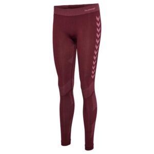 Hummel First Seamless Training Leggings Rojo XS-S Mujer