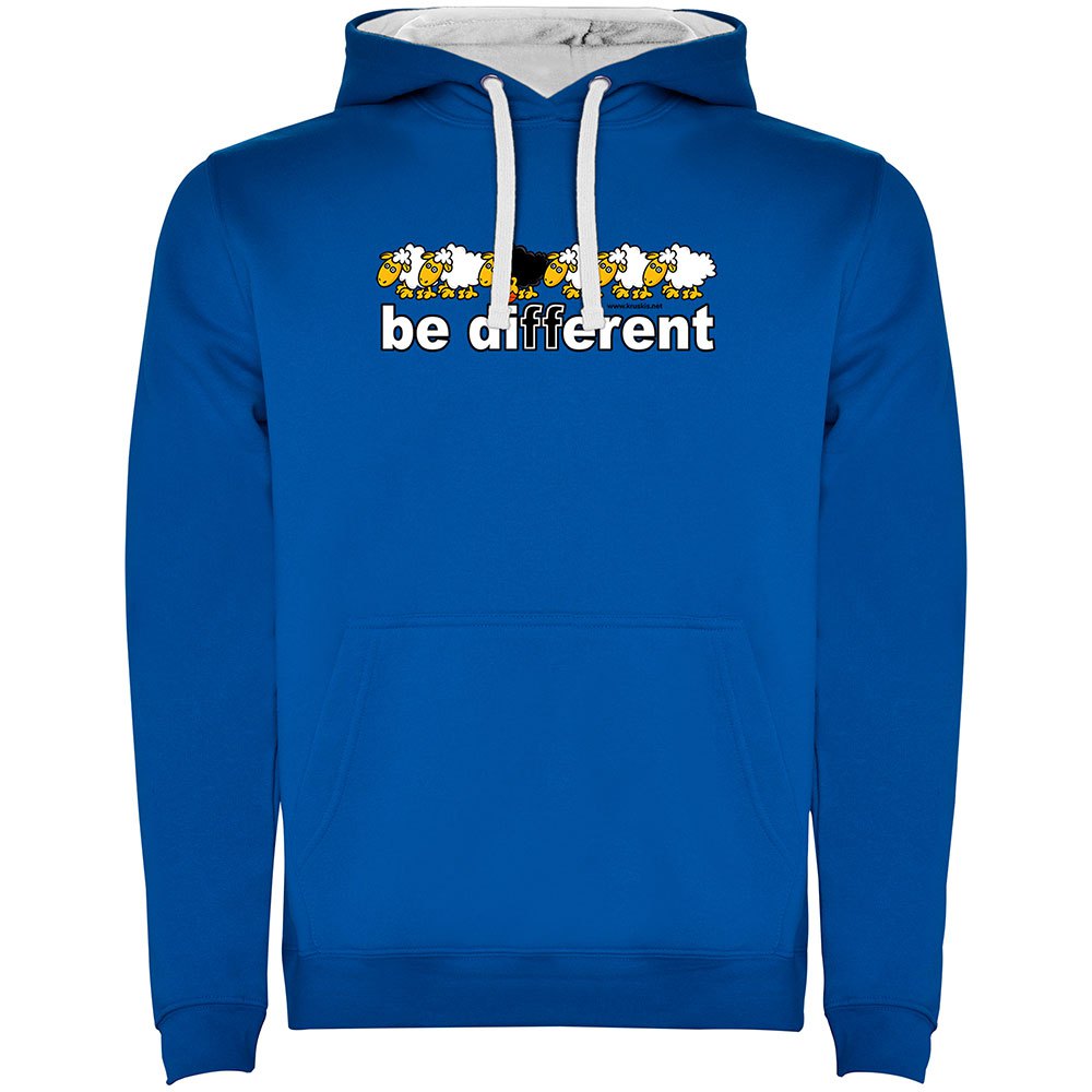 Kruskis Be Different Basket Two-colour Hoodie Azul XL Hombre