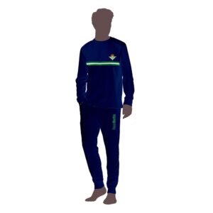 Real Betis Long Sleeve Pyjama Azul XL