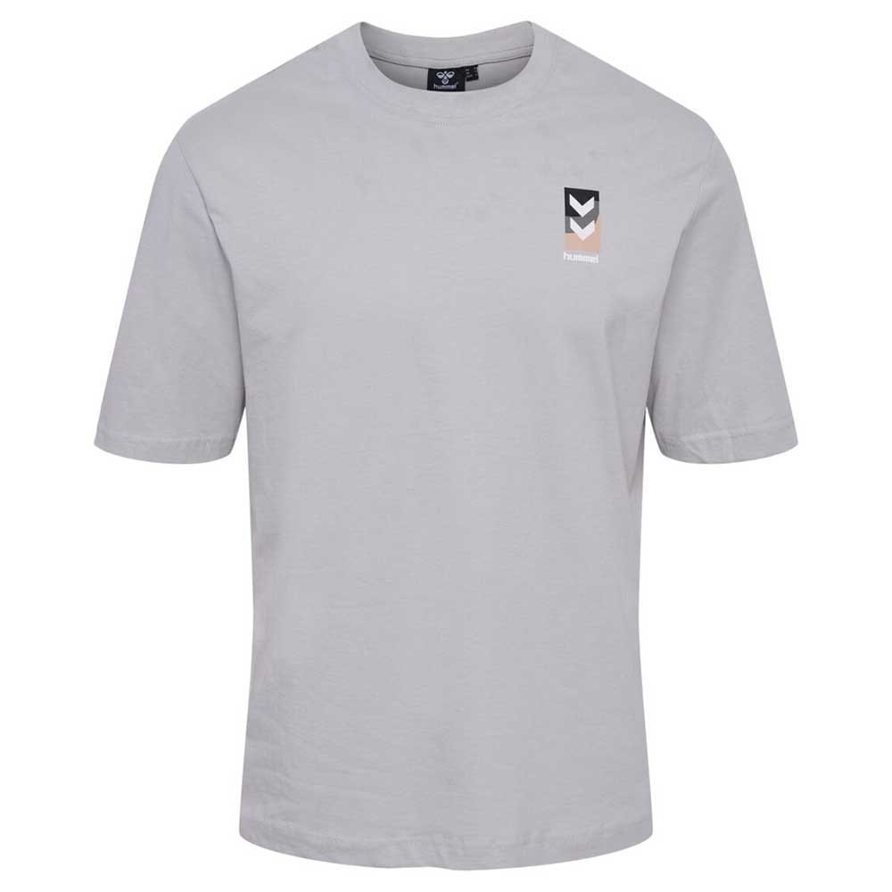 Hummel Charles Short Sleeve T-shirt Gris S Hombre