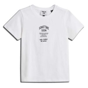 Hummel Dimas Short Sleeve T-shirt Blanco 4 Years Niño