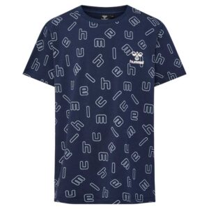 Hummel Flow Aop Short Sleeve T-shirt Azul 6 Years Niño