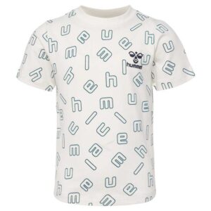 Hummel Flow Aop Short Sleeve T-shirt Beige 7 Years Niño