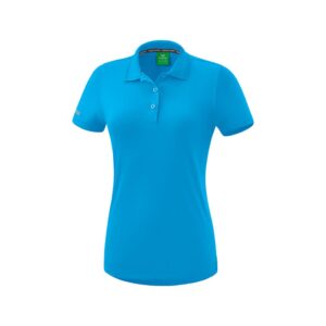 Erima Functional Short Sleeve Polo Azul 44 Mujer