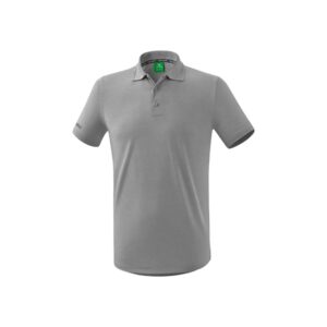 Erima Functional Short Sleeve Polo Gris 164 cm Niño