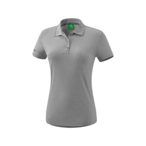 Erima Functional Short Sleeve Polo Gris 40 Mujer