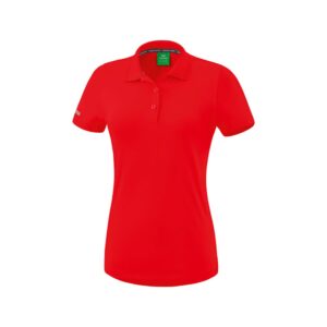 Erima Functional Short Sleeve Polo Rojo 40 Mujer