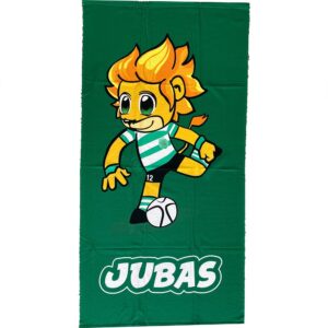 Sporting Cp Jubas Junior Towel Verde 150x70 cm