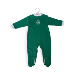 Sporting Cp Long Sleeve Romper Verde 6-9 Months