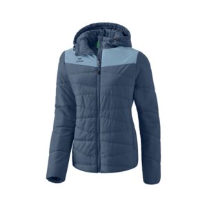 Erima Quilted Jacket Azul 34 Mujer