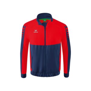 Erima Six Wings Presentation Full Zip Sweatshirt Azul 128 cm Niño