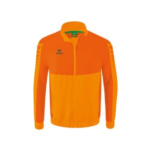 Erima Six Wings Presentation Full Zip Sweatshirt Naranja 3XL Hombre