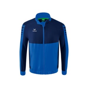 Erima Six Wings Presentation Full Zip Sweatshirt Azul 128 cm Niño