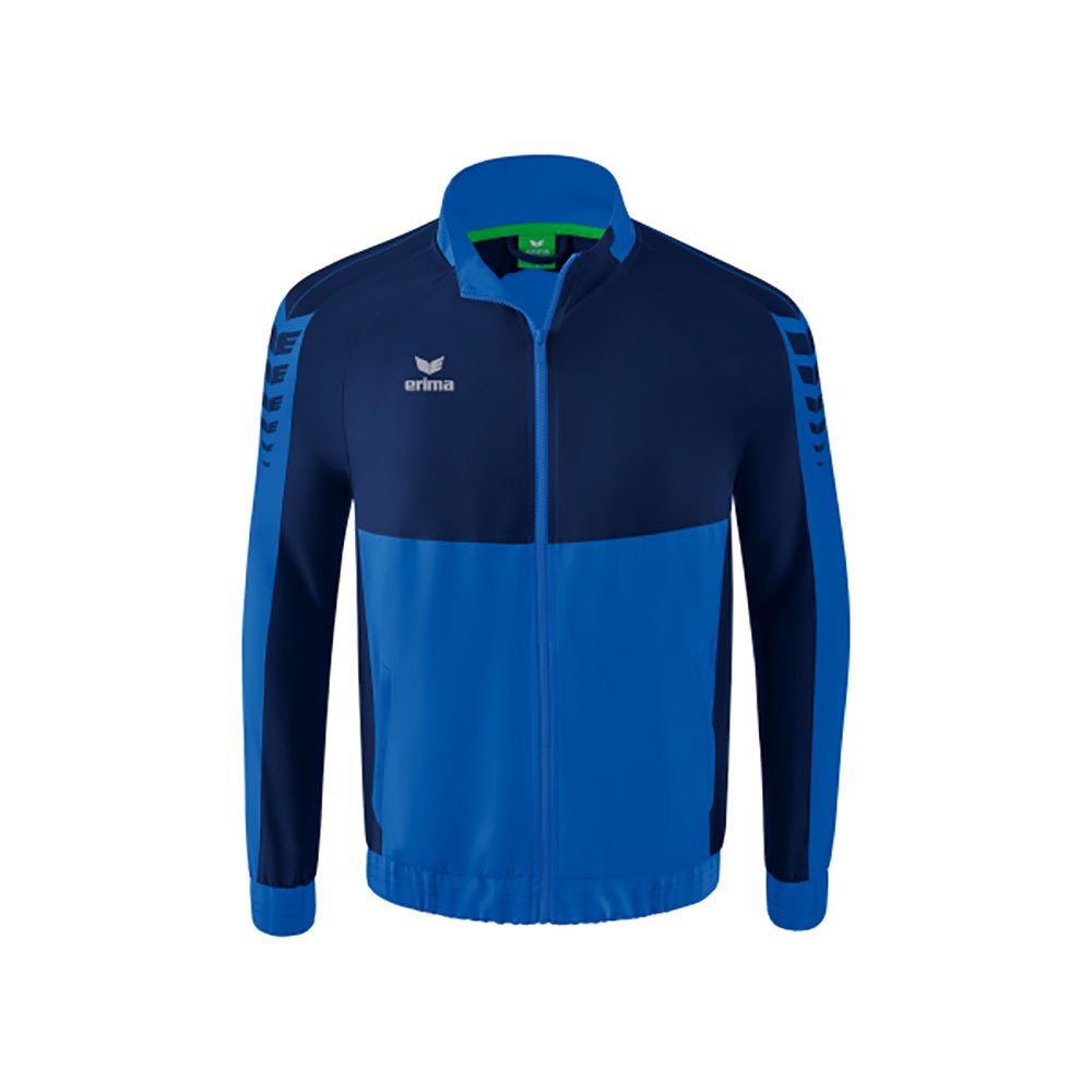 Erima Six Wings Presentation Full Zip Sweatshirt Azul 140 cm Niño