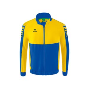 Erima Six Wings Presentation Full Zip Sweatshirt Amarillo 164 cm Niño