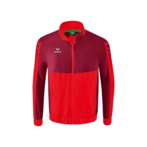 Erima Six Wings Presentation Full Zip Sweatshirt Rojo 128 cm Niño