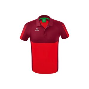 Erima Six Wings Short Sleeve Polo Rojo 2XL Hombre