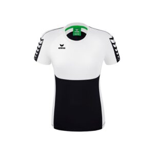 Erima Six Wings Short Sleeve T-shirt Blanco 34 Mujer