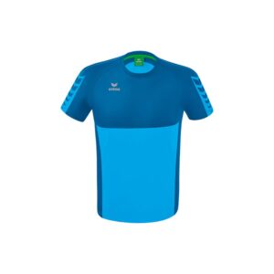 Erima Six Wings Short Sleeve T-shirt Azul S Hombre