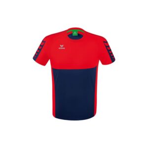 Erima Six Wings Short Sleeve T-shirt Rojo 2XL Hombre