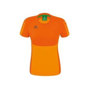 Erima Six Wings Short Sleeve T-shirt Naranja 42 Mujer