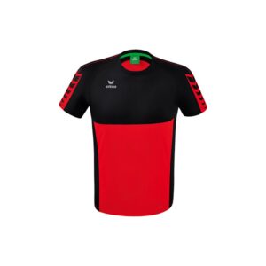 Erima Six Wings Short Sleeve T-shirt Rojo XL Hombre