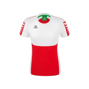 Erima Six Wings Short Sleeve T-shirt Rojo 38 Mujer