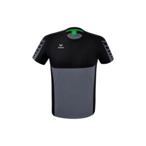 Erima Six Wings Short Sleeve T-shirt Gris 128 cm Niño