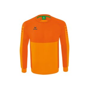 Erima Six Wings Sweatshirt Naranja 140 cm Niño