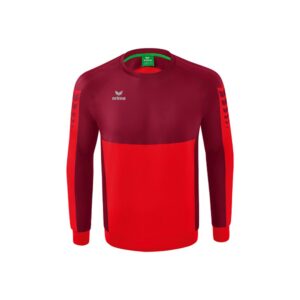 Erima Six Wings Sweatshirt Rojo 3XL Hombre
