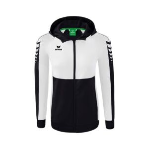 Erima Six Wings Training Full Zip Sweatshirt Negro 44 Mujer