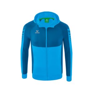 Erima Six Wings Training Full Zip Sweatshirt Azul 3XL Hombre