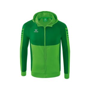 Erima Six Wings Training Full Zip Sweatshirt Verde 152 cm Niño