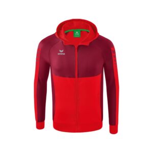 Erima Six Wings Training Full Zip Sweatshirt Rojo 140 cm Niño