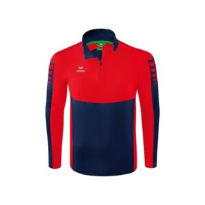 Erima Six Wings Training Half Zip Sweatshirt Rojo M Hombre