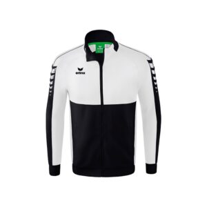 Erima Six Wings Worker Full Zip Sweatshirt Negro S Hombre