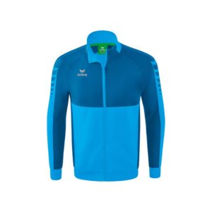 Erima Six Wings Worker Full Zip Sweatshirt Azul 116 cm Niño