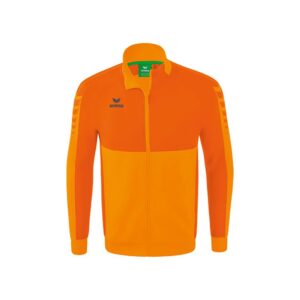 Erima Six Wings Worker Full Zip Sweatshirt Naranja 116 cm Niño