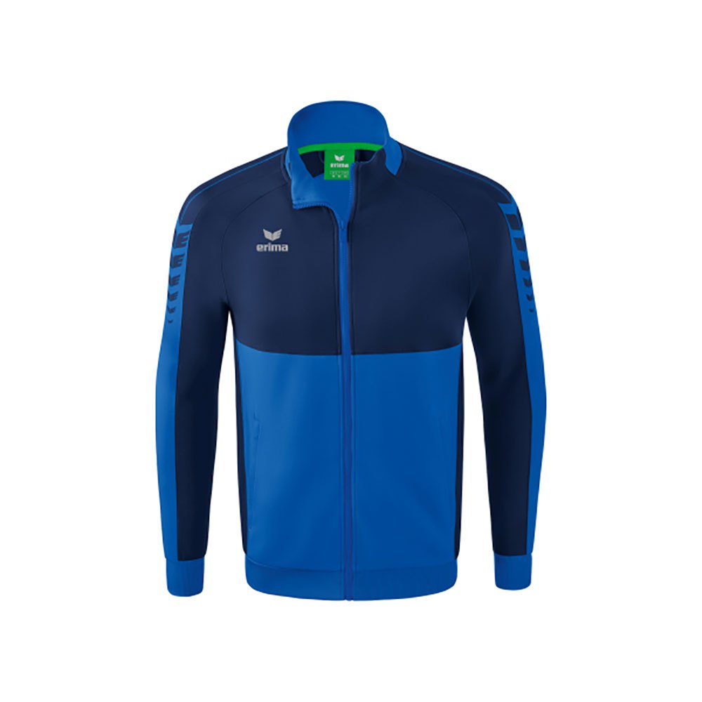 Erima Six Wings Worker Full Zip Sweatshirt Azul M Hombre - Imagen 2