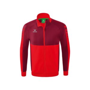 Erima Six Wings Worker Full Zip Sweatshirt Rojo 116 cm Niño