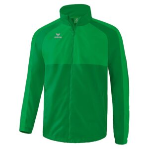 Erima Team All-weather Full Zip Sweatshirt Verde 152 cm Niño