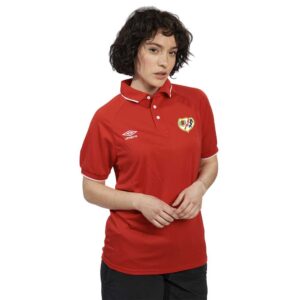 Umbro Rayo Vallecano De Madrid 23/24 Short Sleeve Polo Walk Rojo M