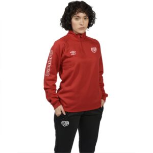 Umbro Rayo Vallecano De Madrid 23/24 Sweatshirt Training Rojo 14 Years